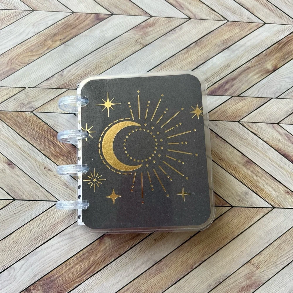 Happy planner micro notes 12 months undated Moon phase love the sky you’re under